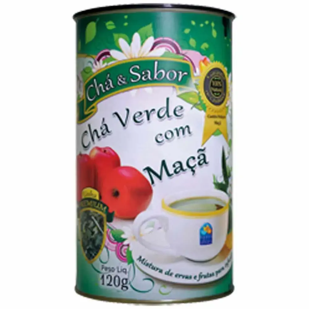 Cha Verde C/laranja Lata 120g Mardimel