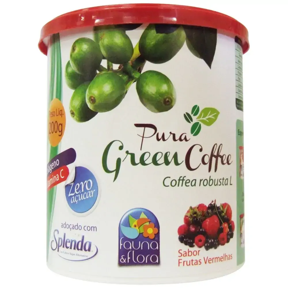 Cafe Pura Green Coffee Zero 200g Fauna Geral