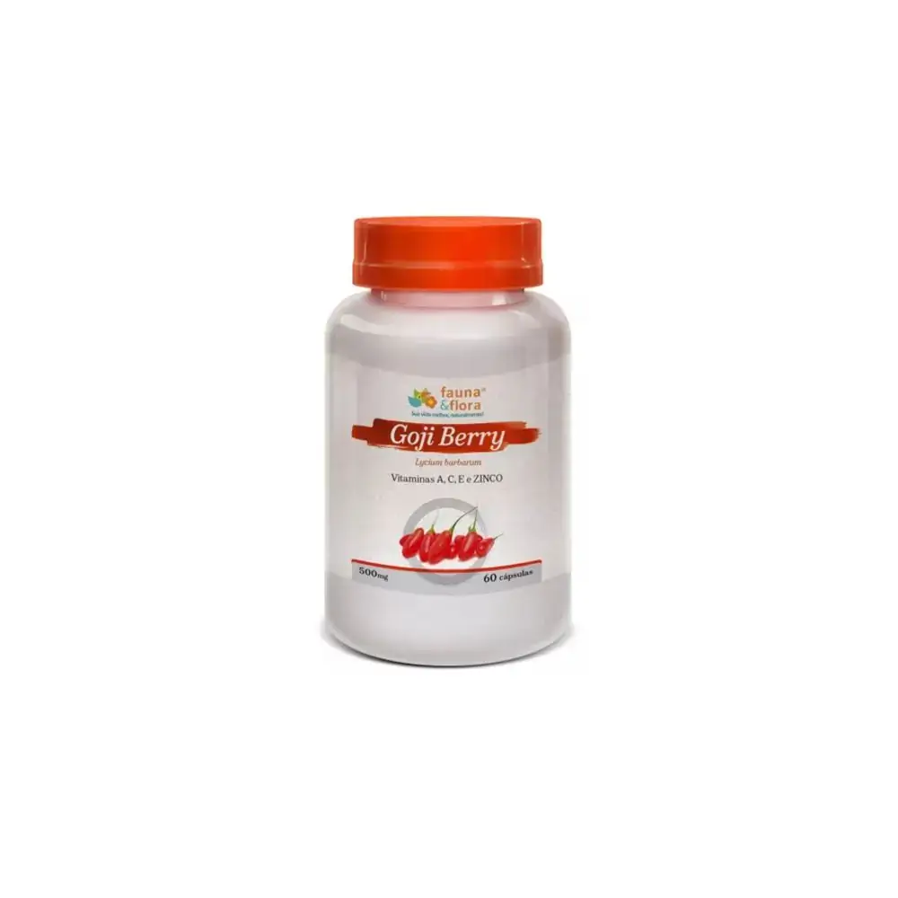 Goji Berry 60caps Fauna E Flora 1001 Retalhos