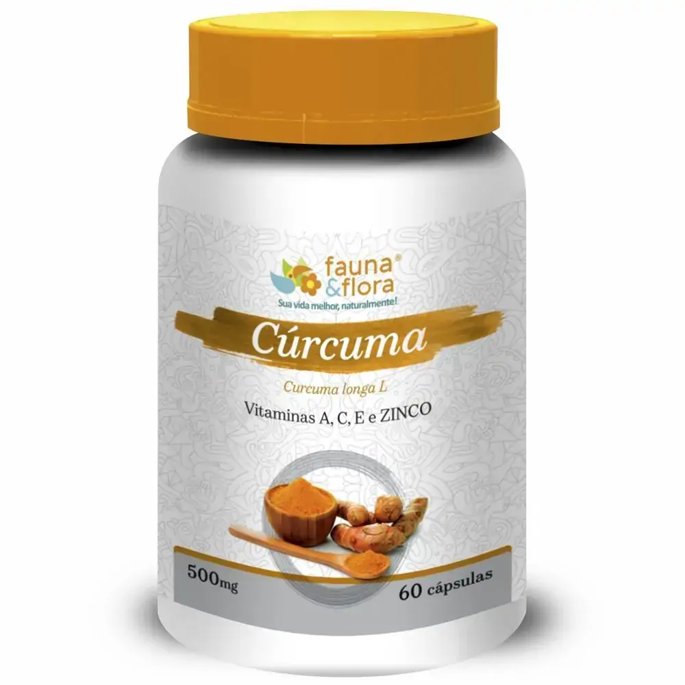 Curcuma 500mg 60caps Alimentos