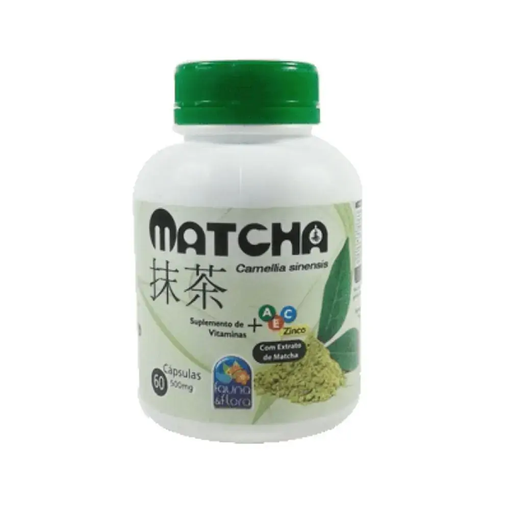 Matcha 500mg 60caps Fauna E Flora