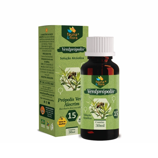 Propolis Verde 15 Fauna E Flora 30ml