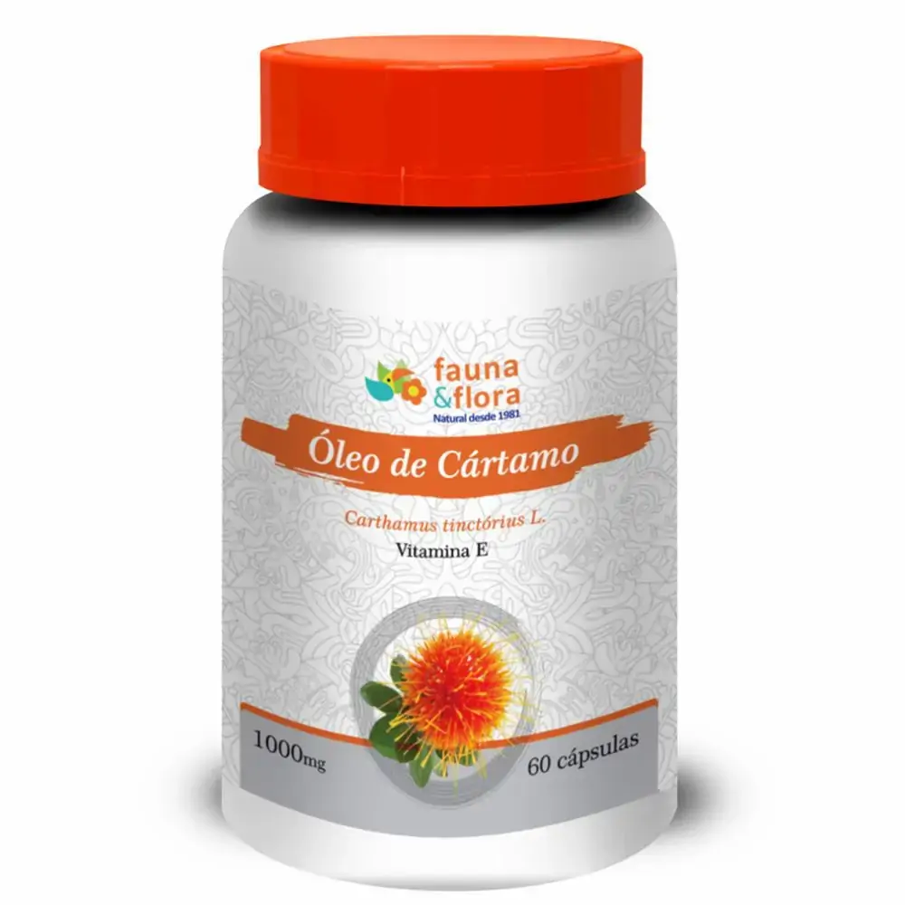 Cápsulas De óleo De Cártamo E Vitamina E 1000mg Fauna