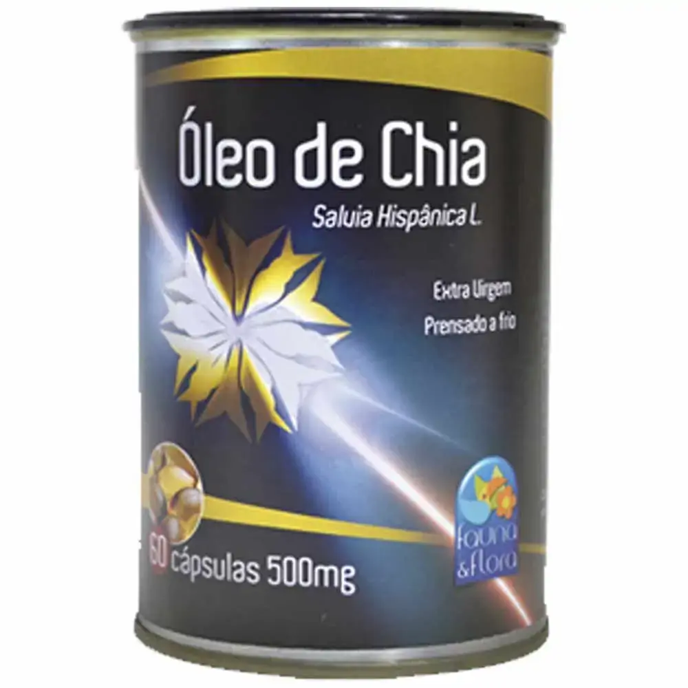 Chia 500mg 60cps Fauna Geral
