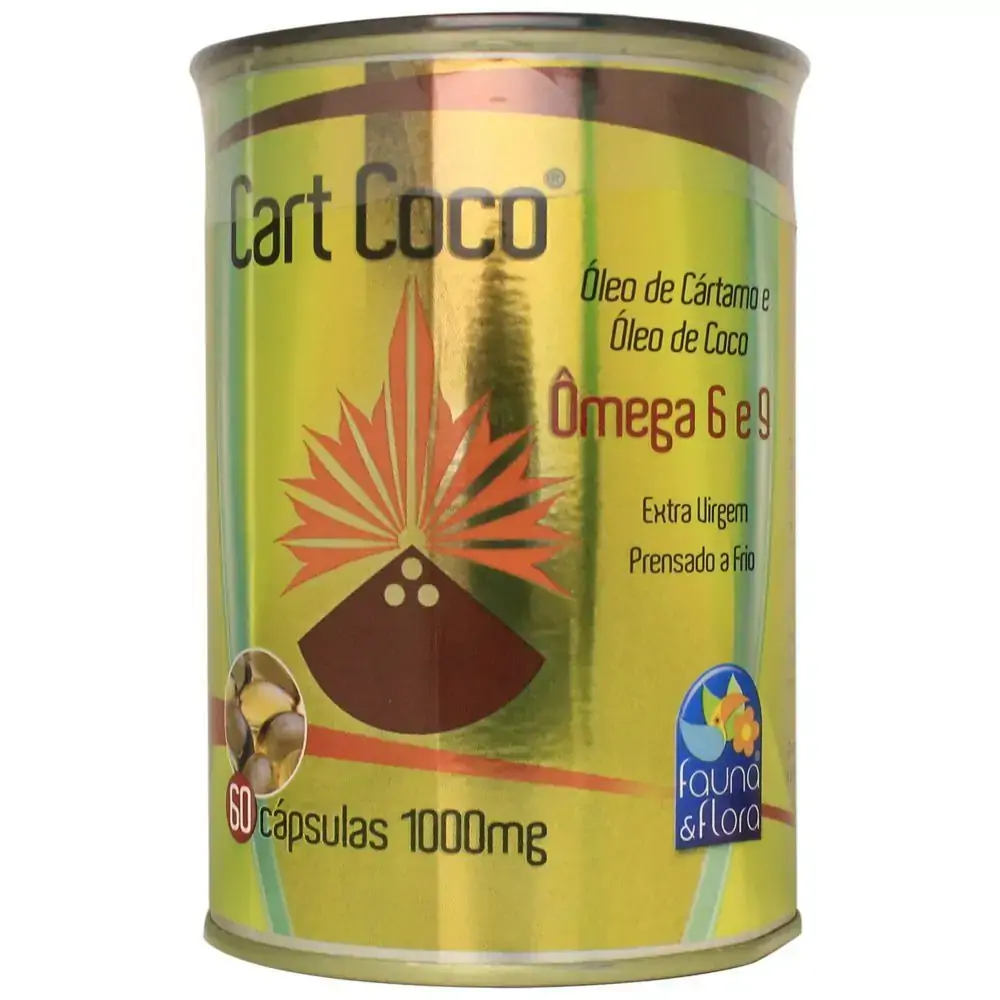 Oleo Cartamo Coco 1g 60cps Fauna Geral