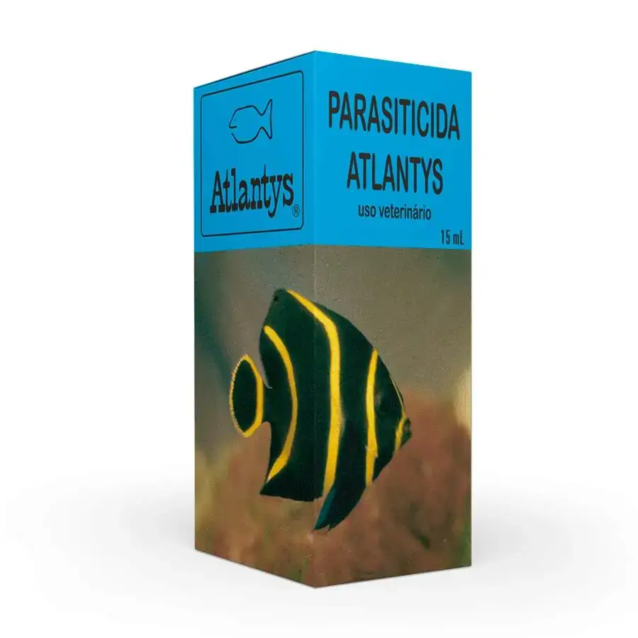 Parasiticida Atlantys Mundo Animal Para Peixes 15ml