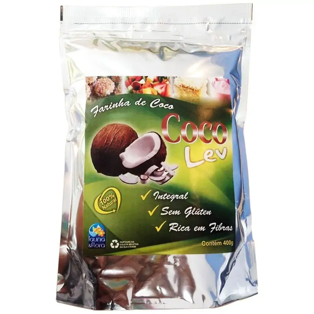 Farinha Coco 400g Fauna E Flora