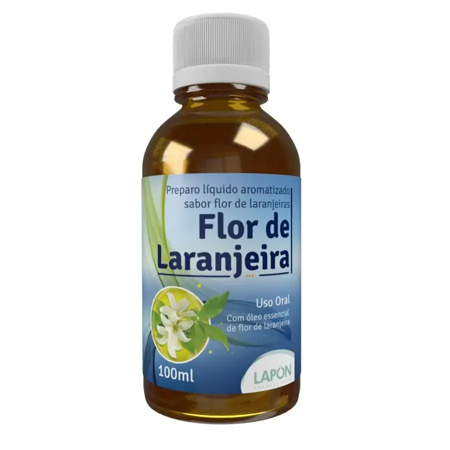 Agua De Flor De Laranj 100ml Lapon