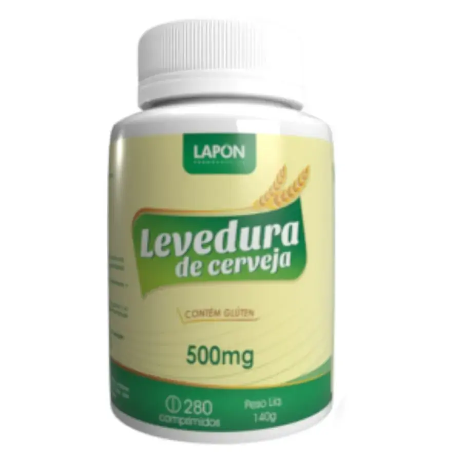 Levedura De Cerveja 500mg Fr 280 Comp