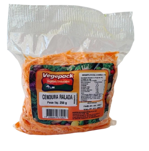 Cenoura Ralada Vegepack