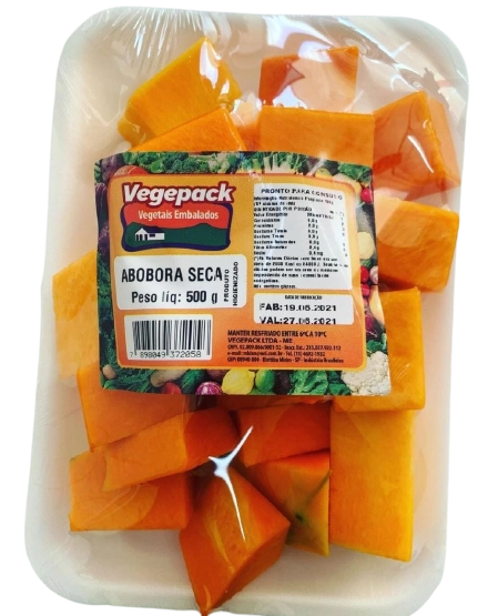 Abobora Vegepack 500gr Seca