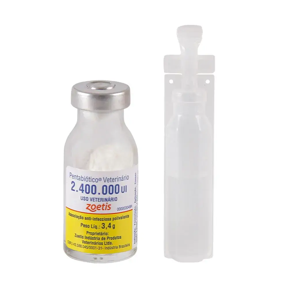 Ds Pentabiotico Veterinario Inj 34g Zoetis
