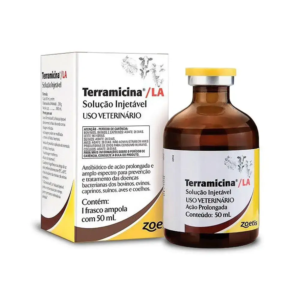 Terramicina La Injetavel 50 Ml