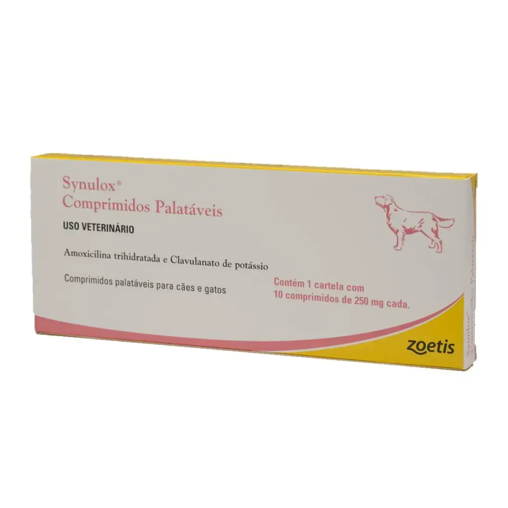 Med.synulox 250mg 10un 20kg