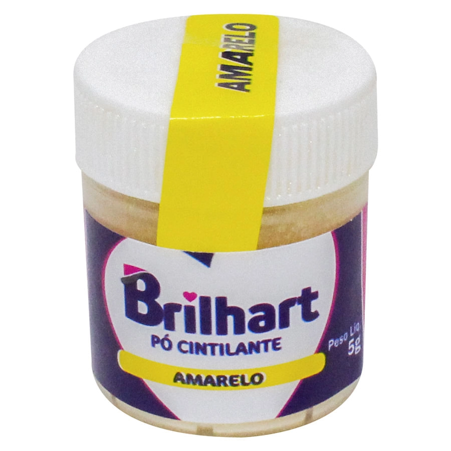 Po P. Decor Cintilante Amarelo 5g Brilhart