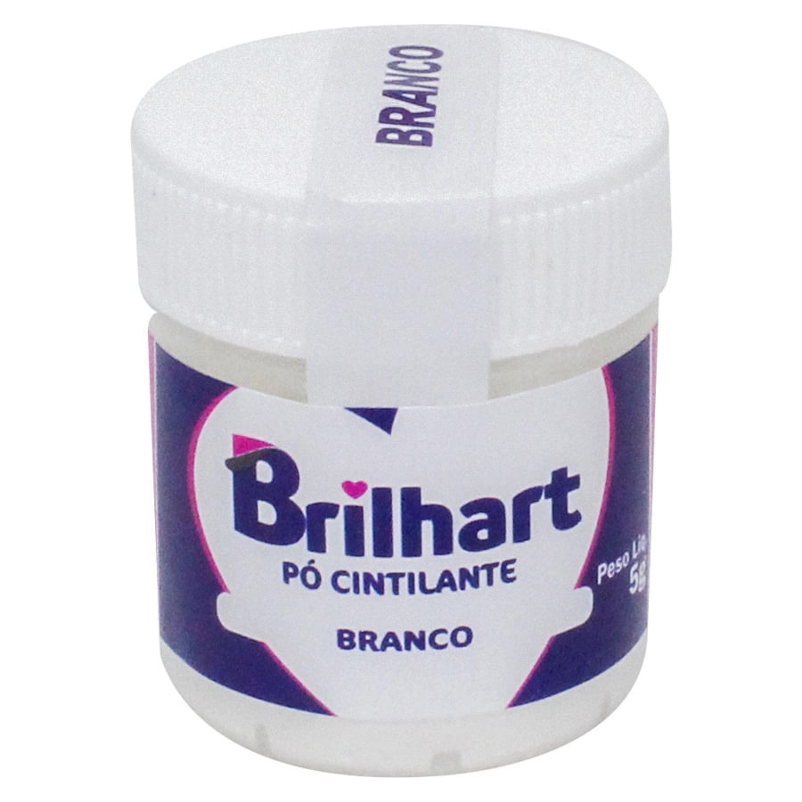 Po P. Decor Cintilante Branco 5g Brilhart