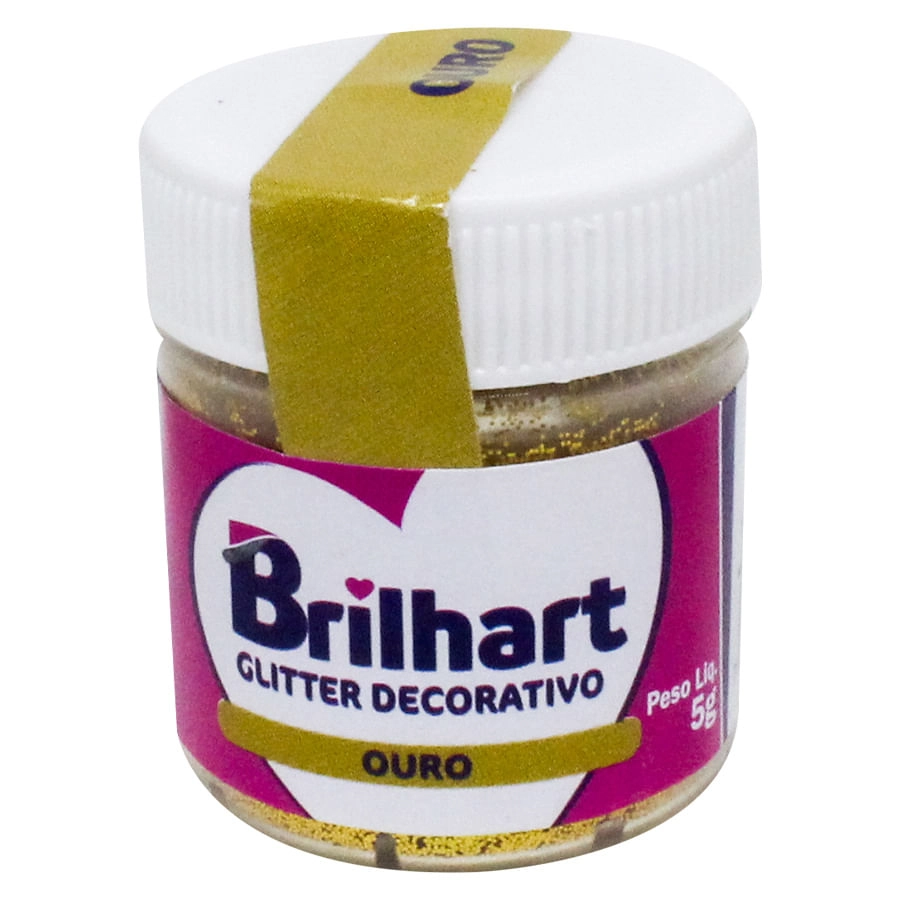 Glitter Brilhart Ouro