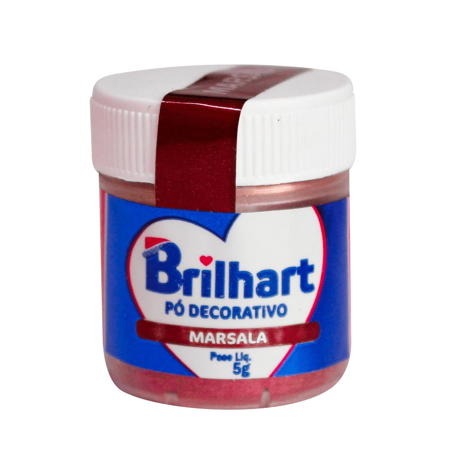 Pó Dec Glitter Marsala 01mrs 5g Brilhart