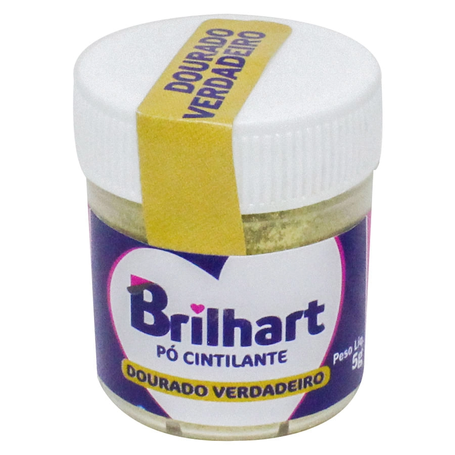 Po P. Decor Dourado Verdadeiro 5g Brilhart
