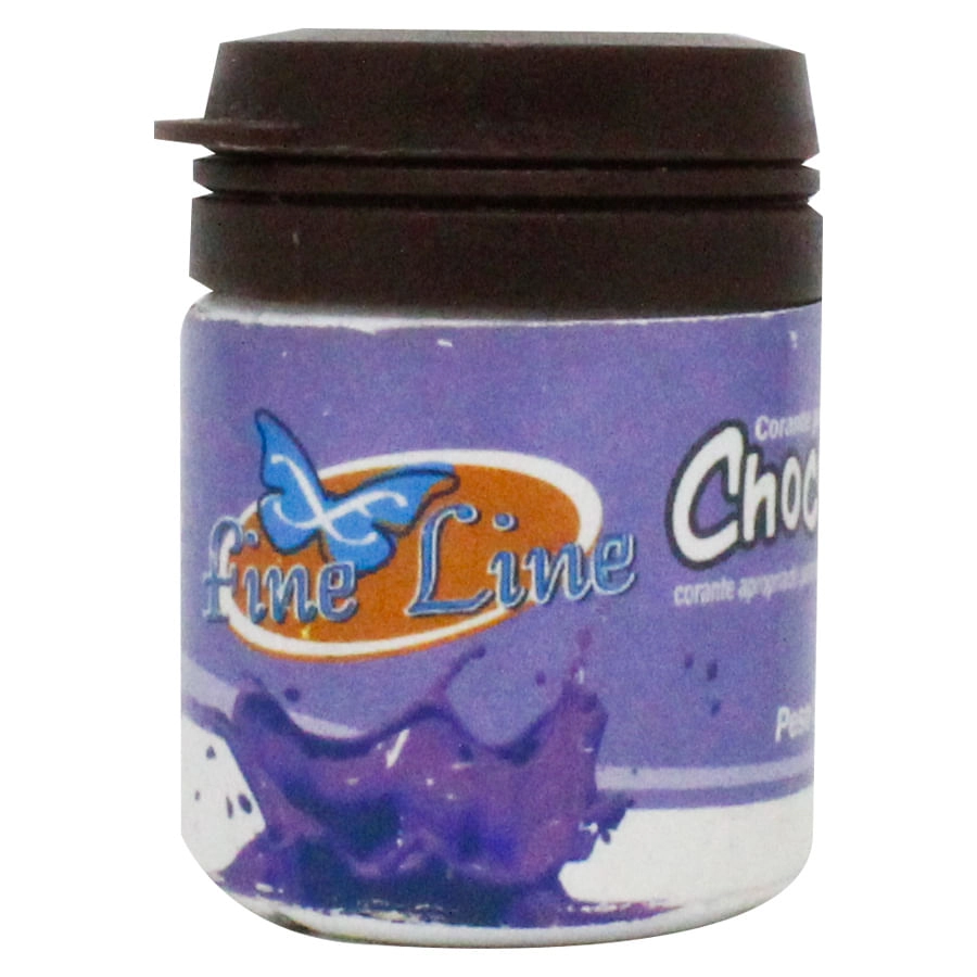 Corante Lip P.choco Gel Lilas 20g Fine Line
