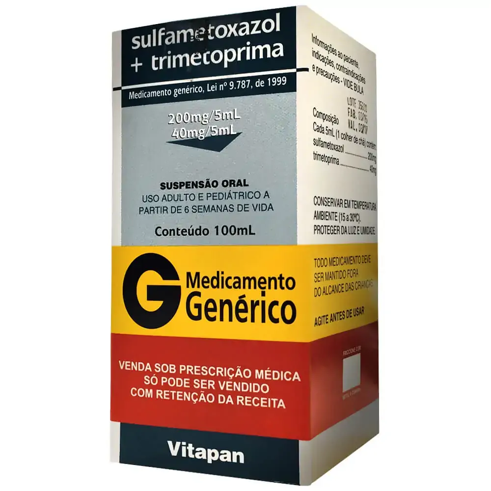 Sulfametoxazol Trimetoprima 40 8mg/ml Sus Or Fr