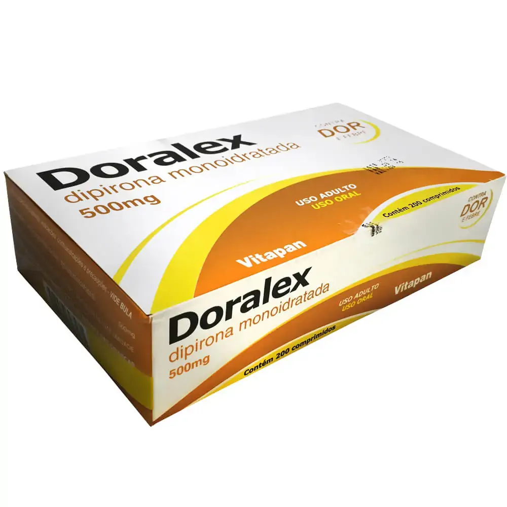 Doralex 500mg Caixa Bl 200 Comp