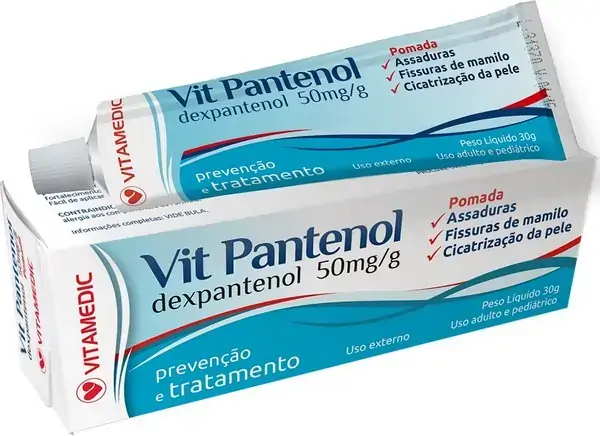 Vit Pantenol 50 Mg/g Pom Derm Ct Bg Al X 30 G