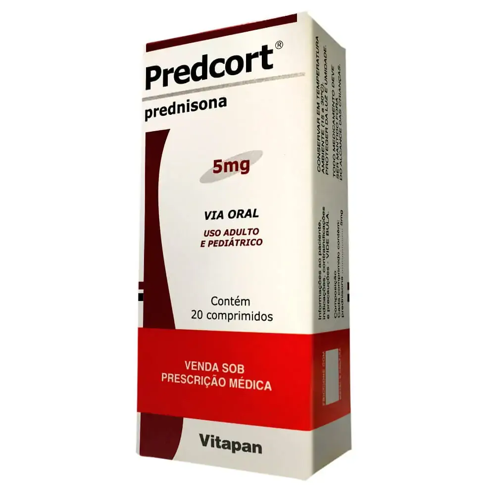 Predcort 5 Mg 20 Comprimidos Vitapan Similar