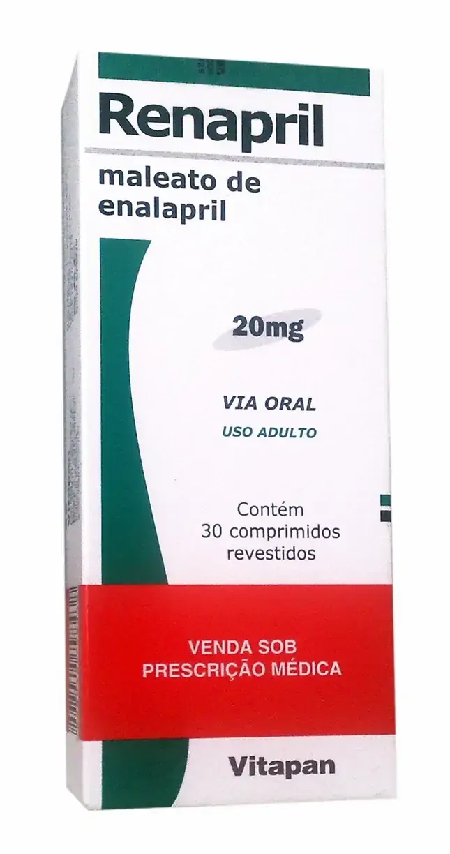 Renapril 20 Mg 30 Comprimidos Vitapan Similar