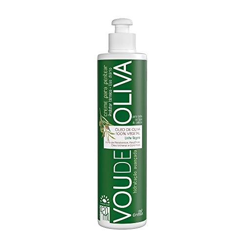Creme Griffus Vou De Oliva Para Pentear Hidratacao Avancada 420ml Un