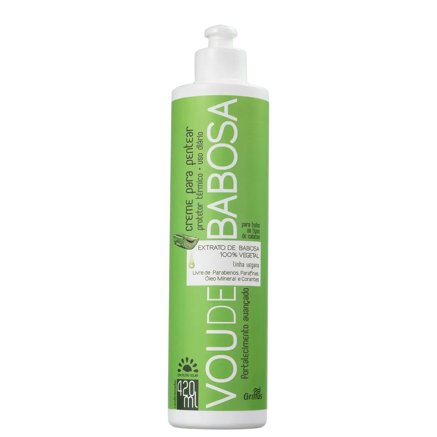 Creme P Pentear Vou De Bab. Griffus 420ml