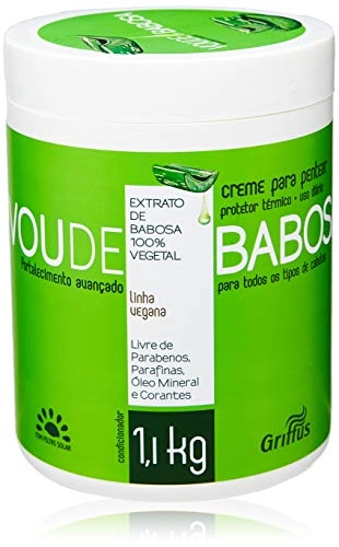 Creme para Pentear Vegano Vou De Babosa Griffus 1,1Kg
