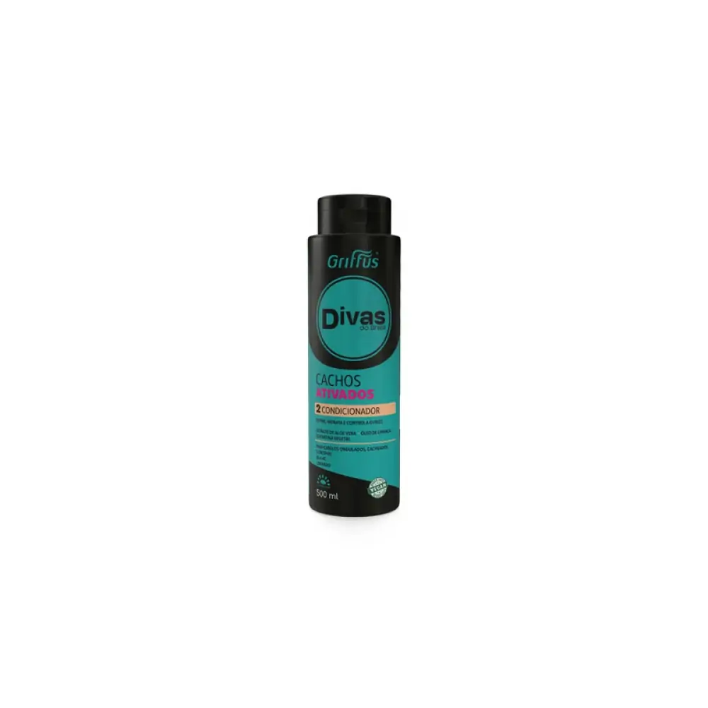 Cond Divas Cachos Ativad 500ml Griffus