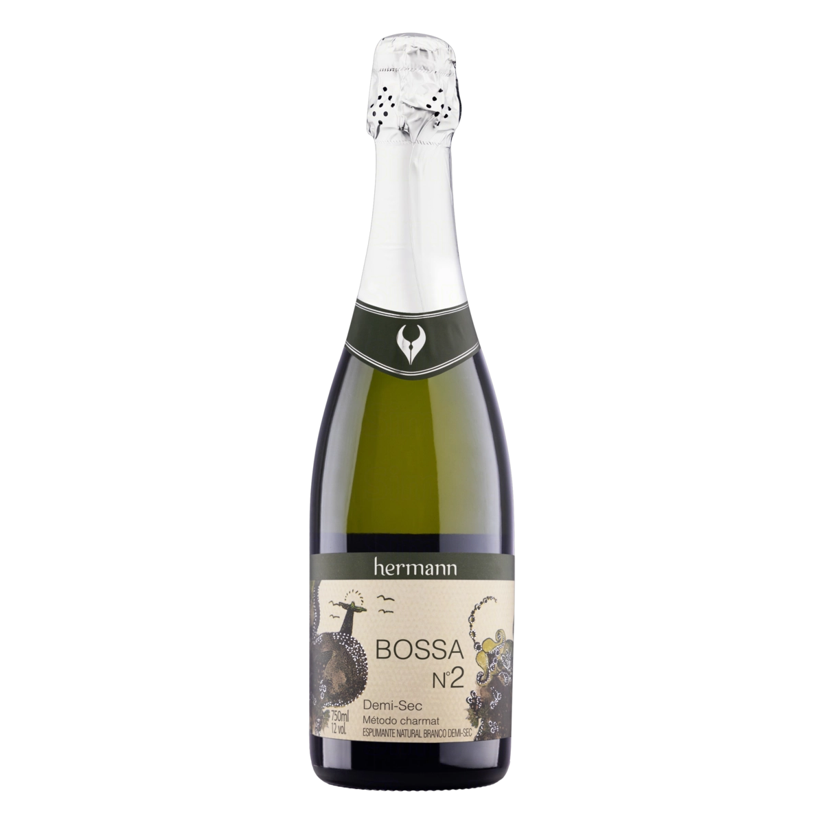 Espumante Hermann Bossa Demi Sec n2 750ml