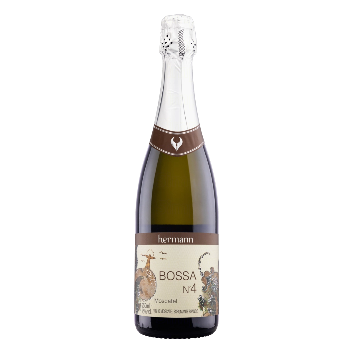 Espumante Hermann Bossa Moscatel n4 750ml