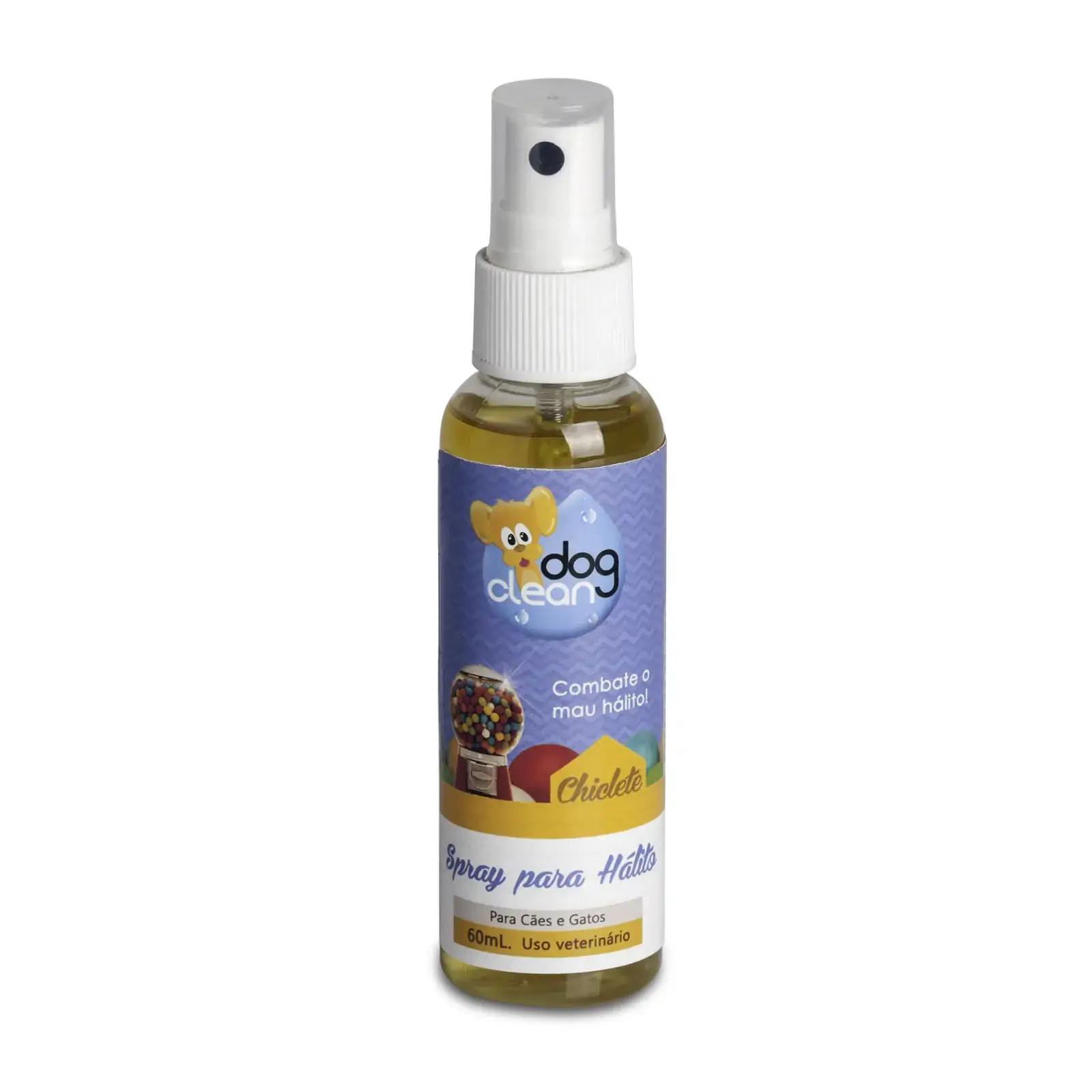 Dog Clean Spray P/halito Chiclete 60ml