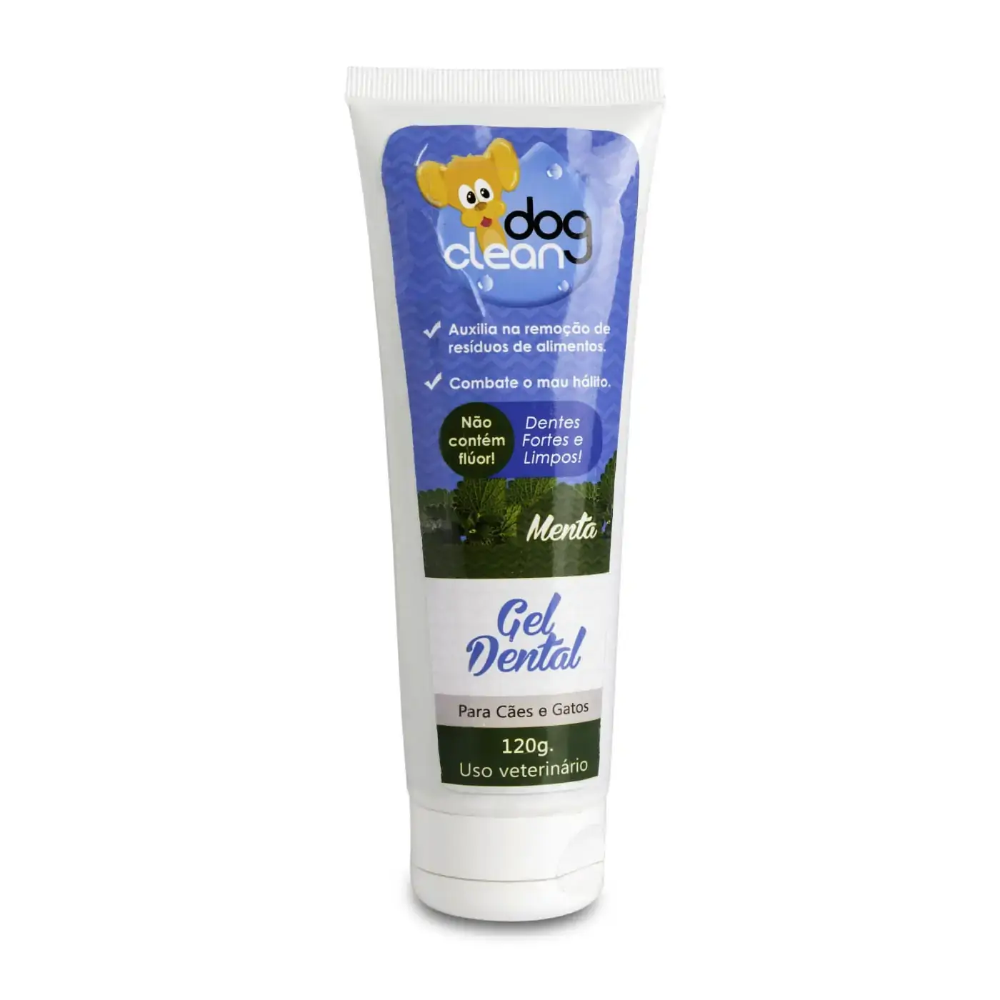 Gel Dental Dog Clean Cães E Gatos Menta