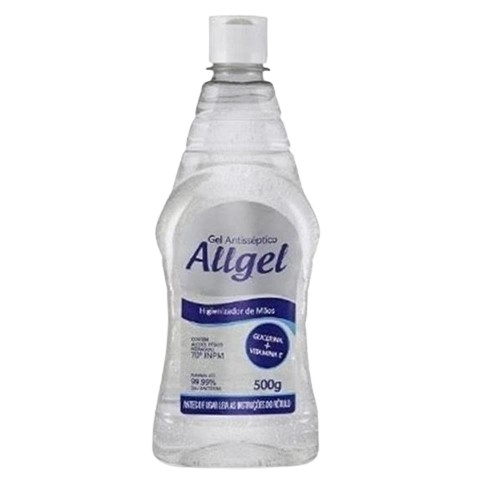 Alcool Gel Allgel Glicerina 500gr