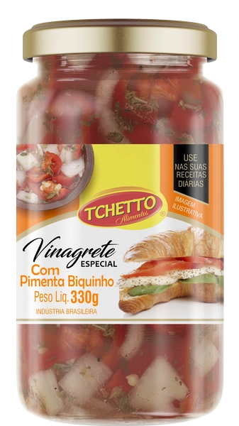 Vinagrete Pimenta Biquinho Tchetto 330g
