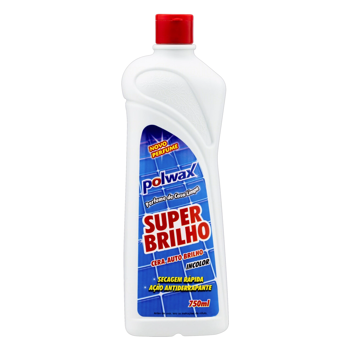 Cera Líquida Incolor Superbrilho Polwax Squeeze 750ml
