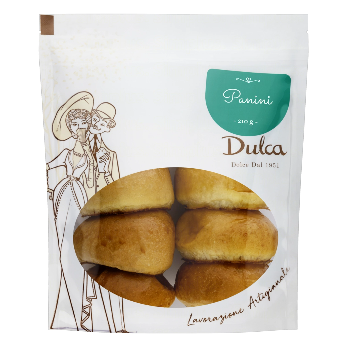 Pão Panini Dulca Pouch 210g