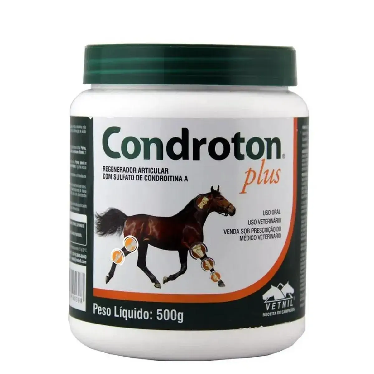 Condroton Plus 500g Vetnil Suplemento Articulação
