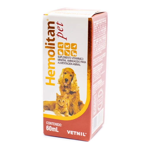 Hemolitan Pet 60ml Vetnil