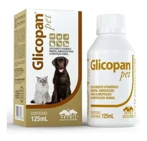 Glicopan Pet Para Cães Vetnil 125ml