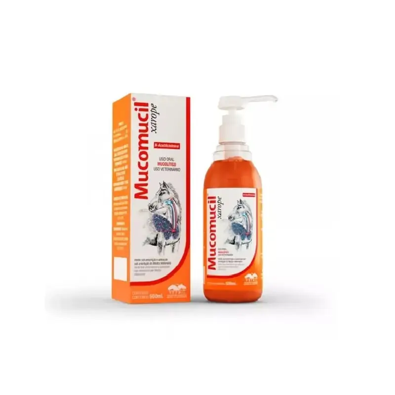 Mucomucil Xarope Para Cães Vetnil 500 ml