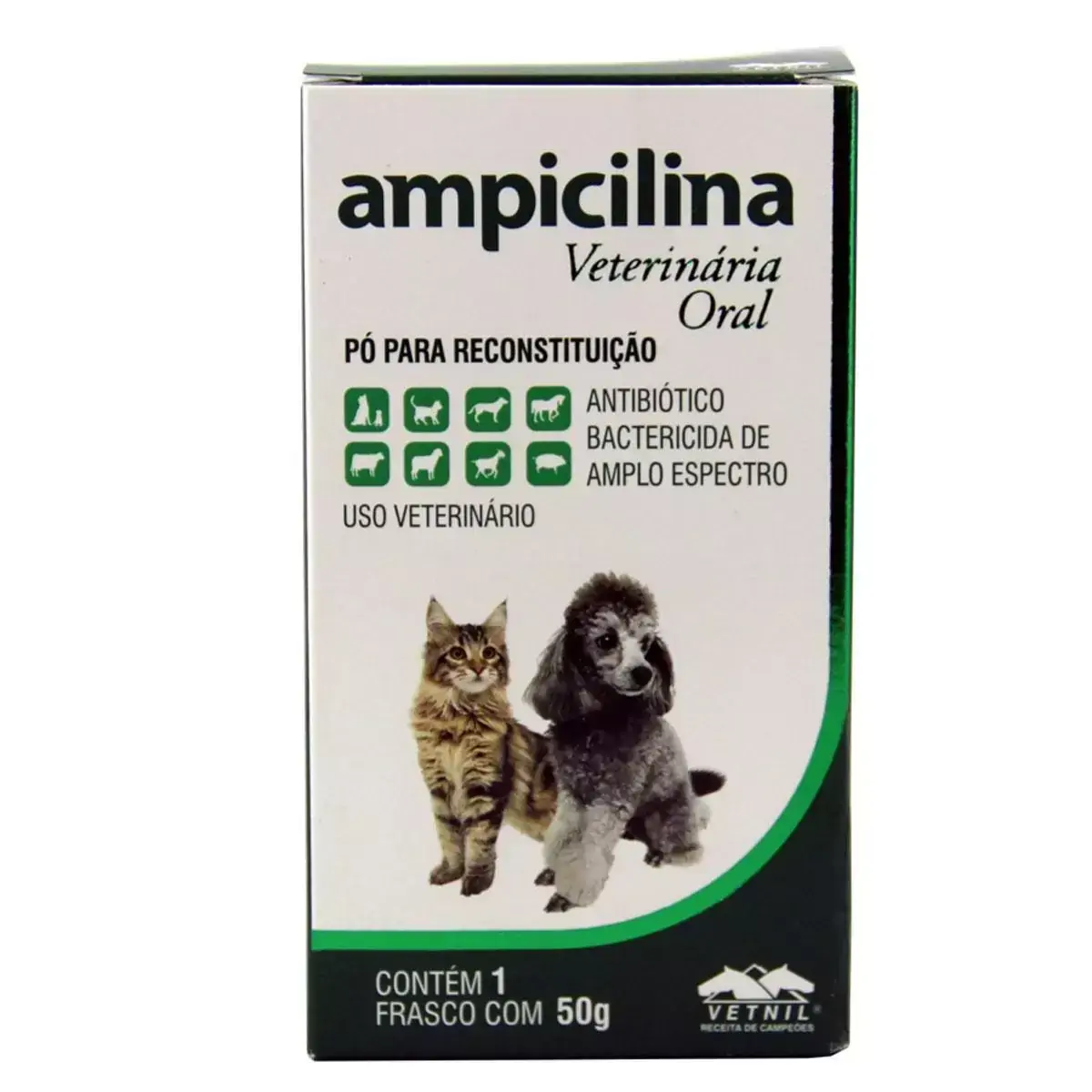 Ampicilina Oral 50g Vetnil