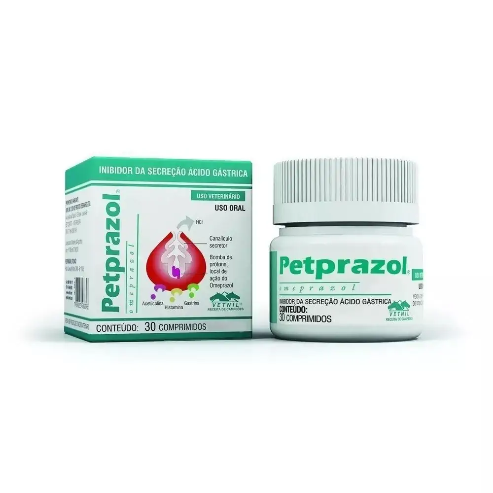 Petprazol Vetnil Comprimidos 10mg