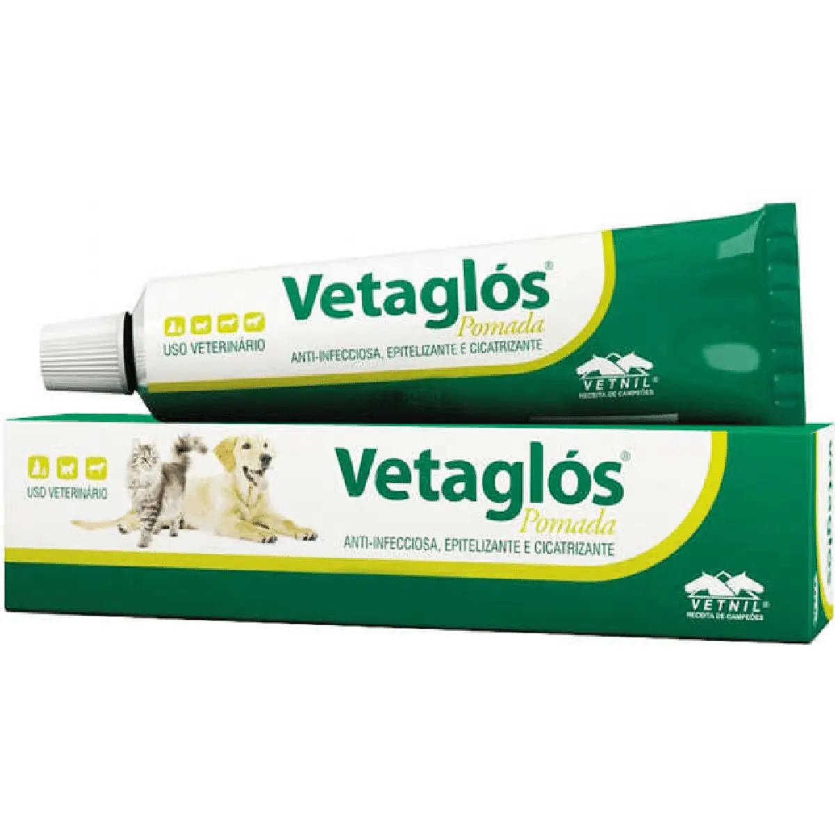 Vetaglós Pomada Cicatrizante Vetnil 20 g
