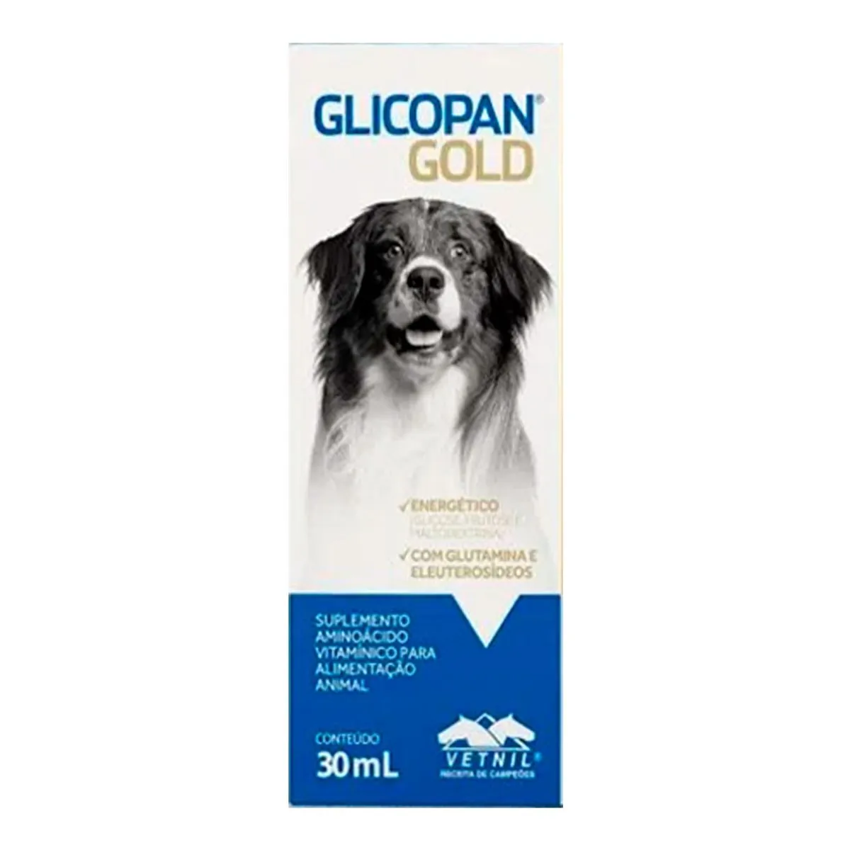Glicopan Gold Suplemento de Vitaminas para Pets Vetnil 30 ml