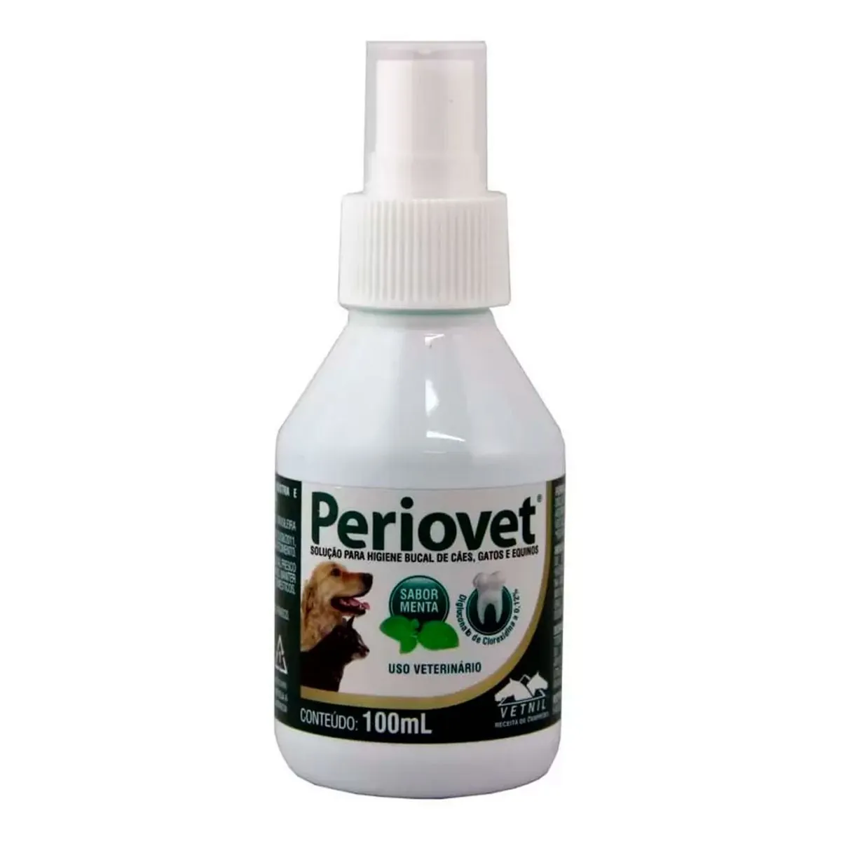 Higienizador Bucal Periovet Spray Vetnil 100ml